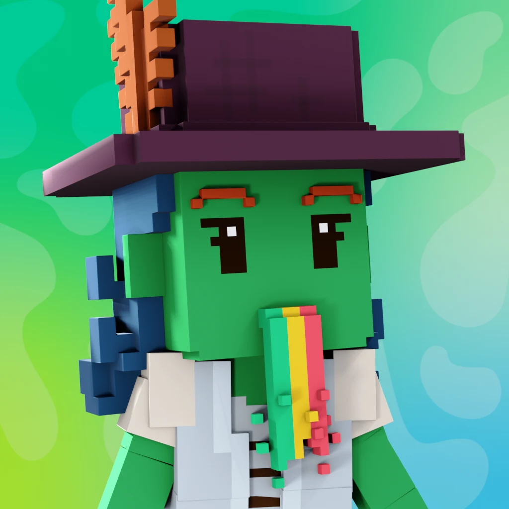 Pirate #5121 voxel render