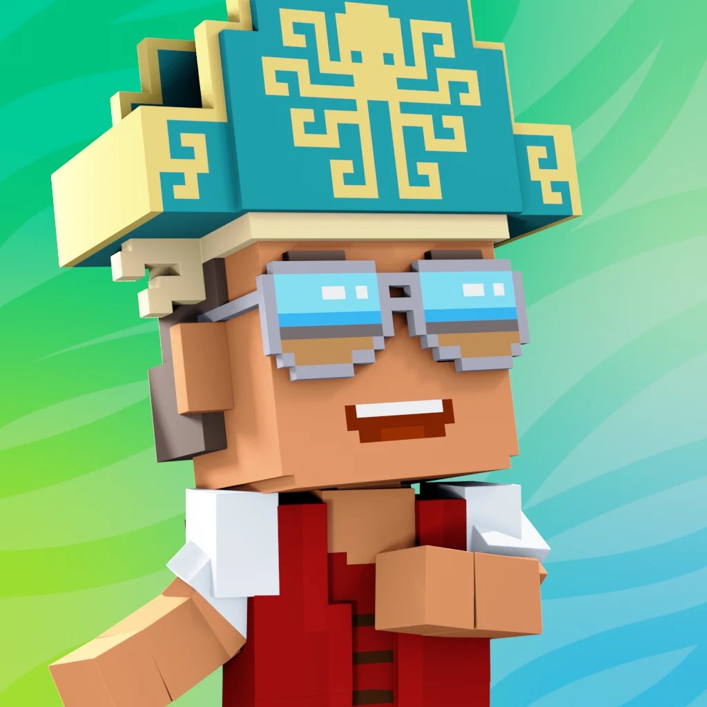 Pirate #5126 voxel render