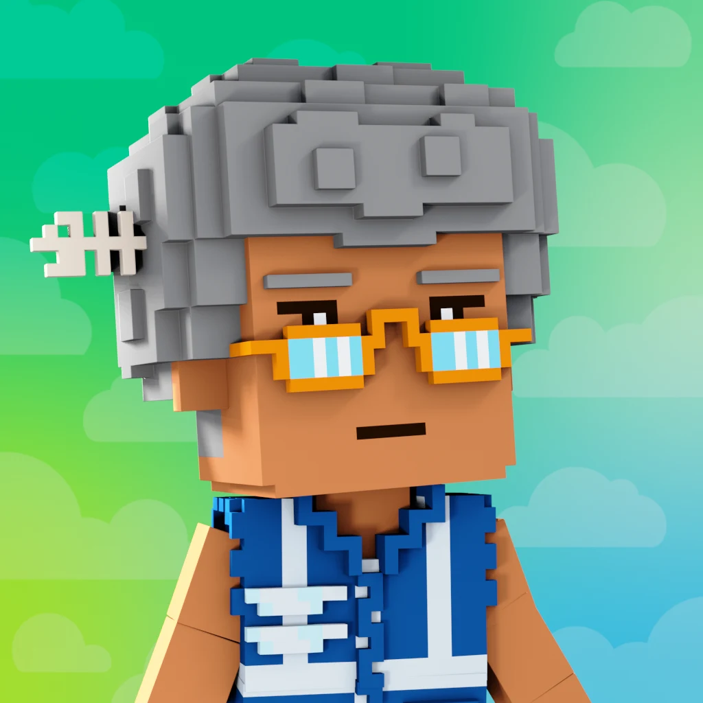 Pirate #513 voxel render