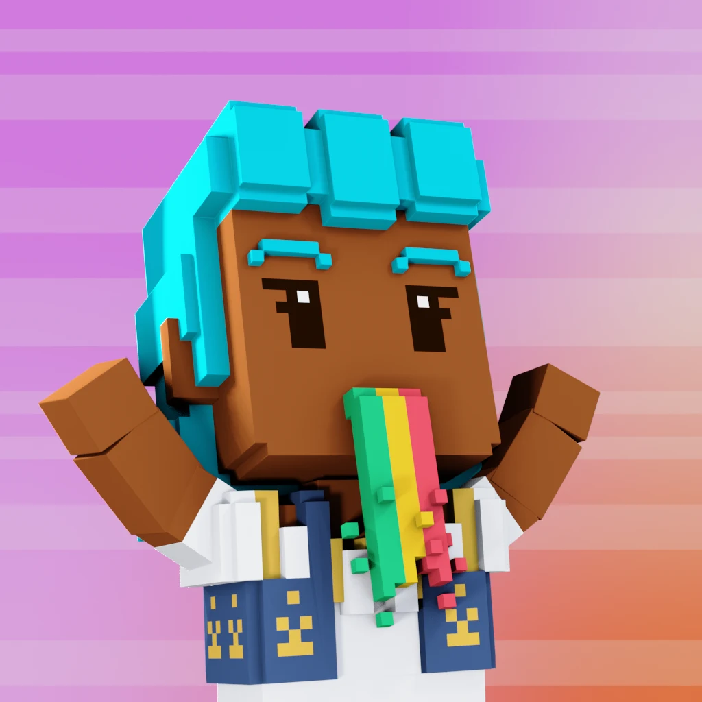 Pirate #5131 voxel render