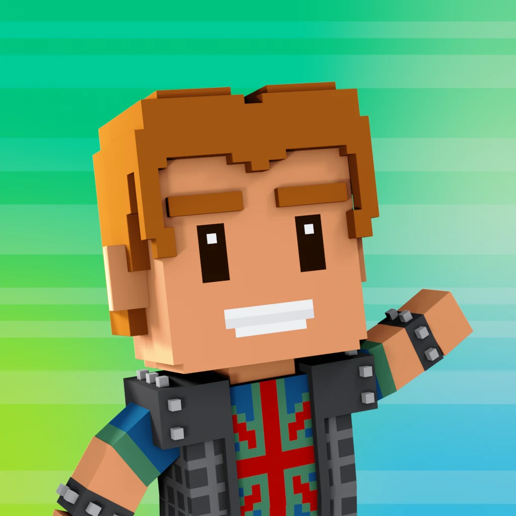 Pirate #5137 voxel render