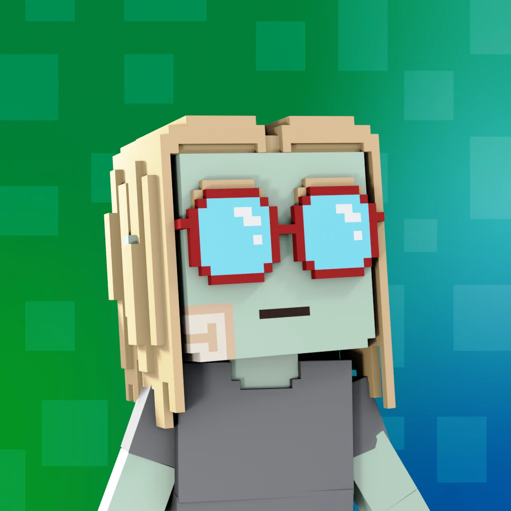 Pirate #5139 voxel render