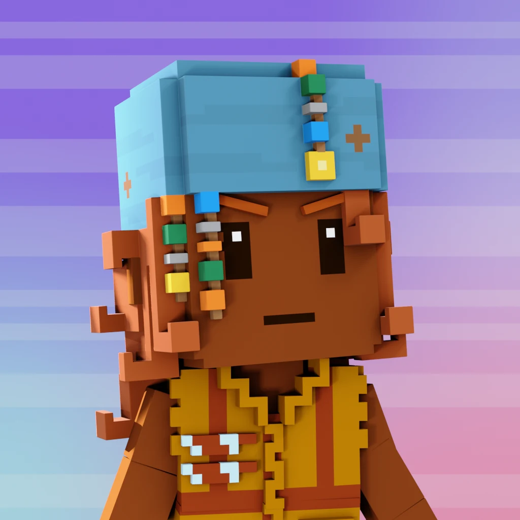 Pirate #5142 voxel render
