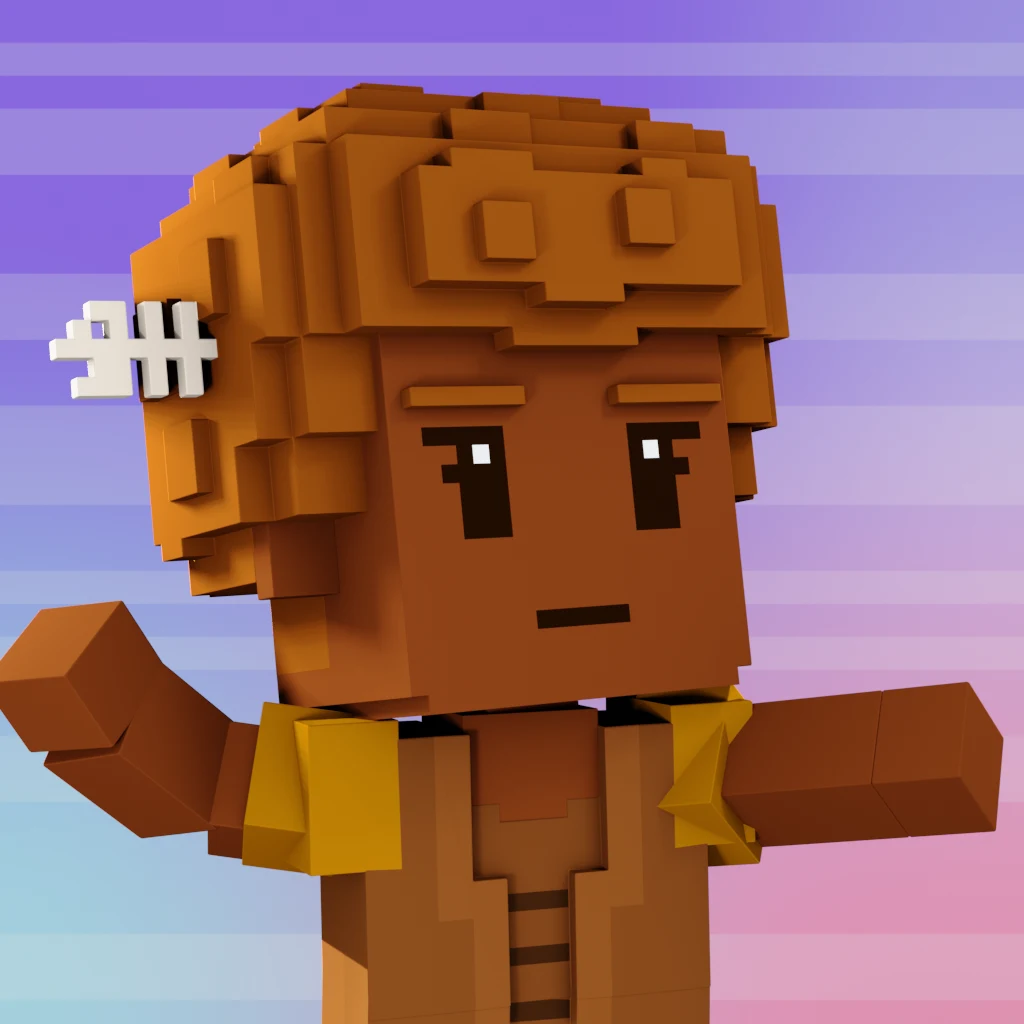 Pirate #5143 voxel render