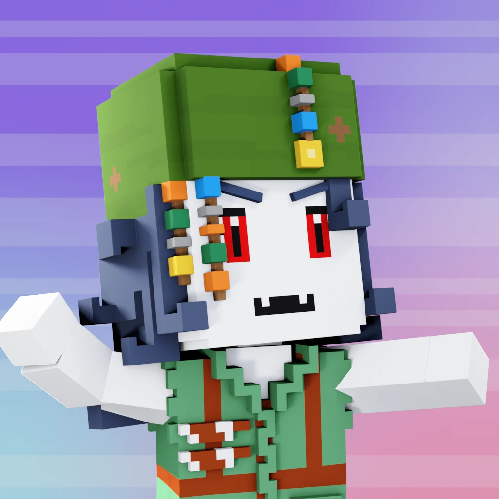 Pirate #5145 voxel render