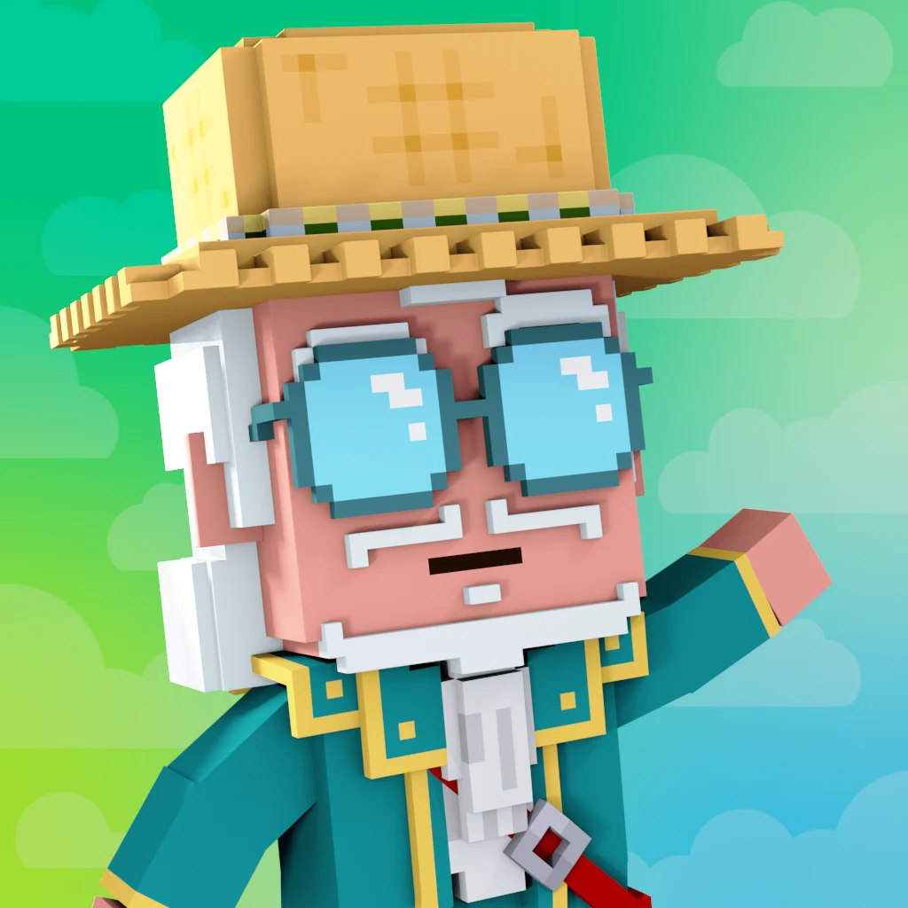 Pirate #5146 voxel render