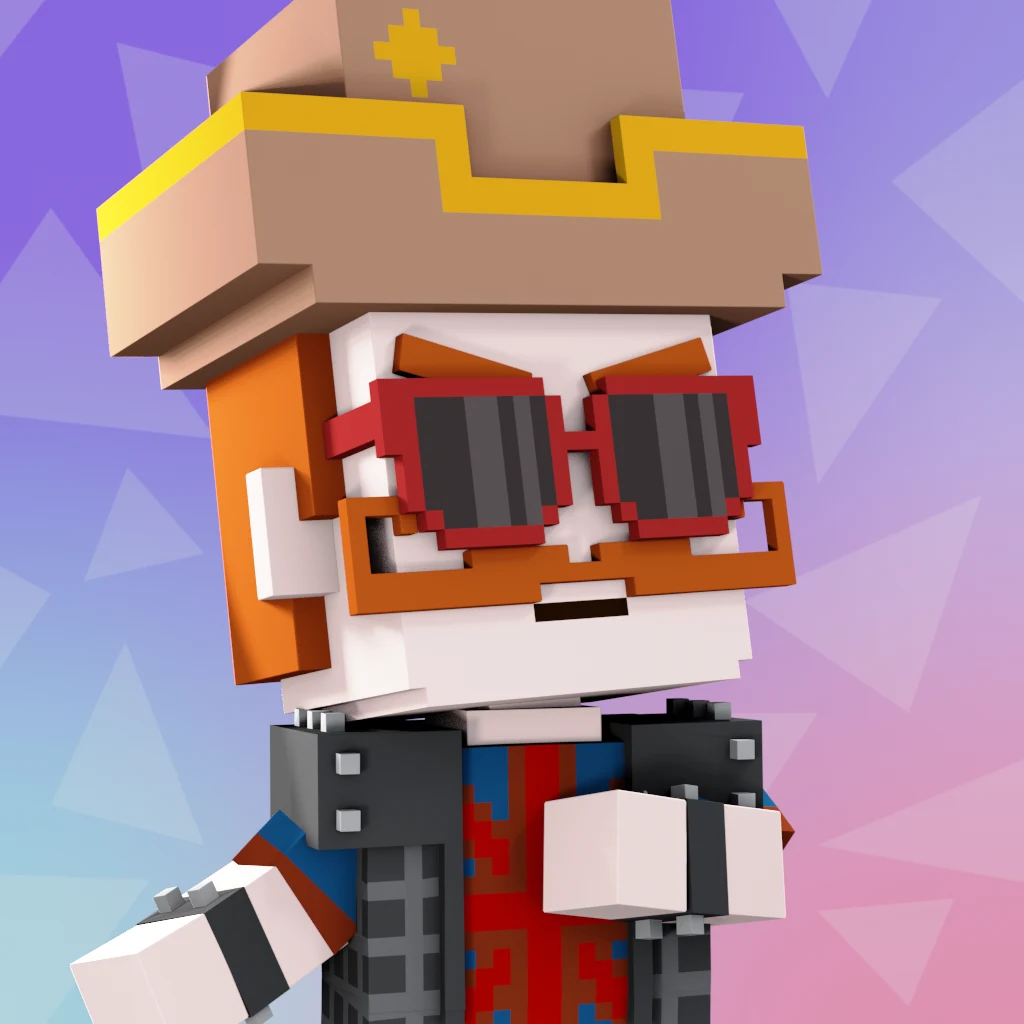 Pirate #5152 voxel render