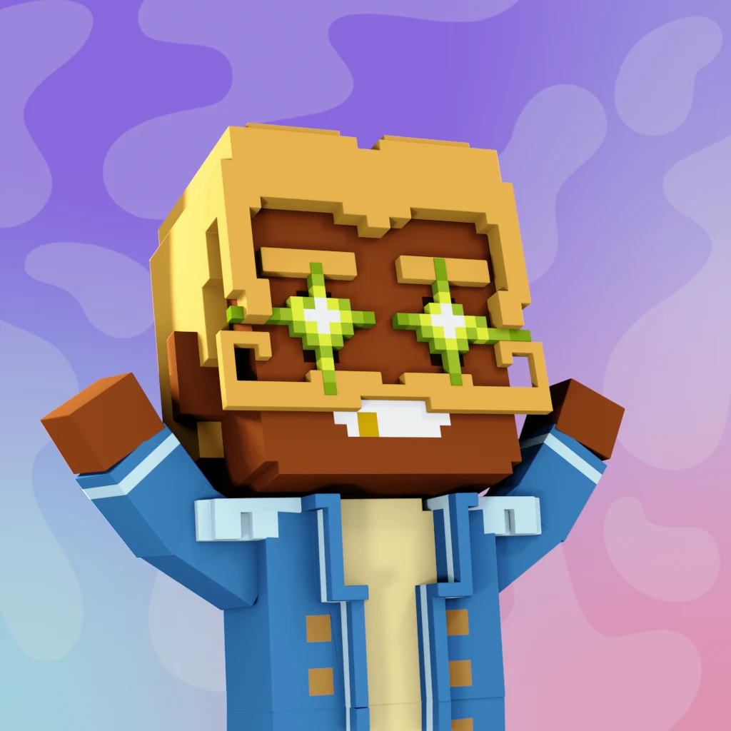Pirate #5153 voxel render
