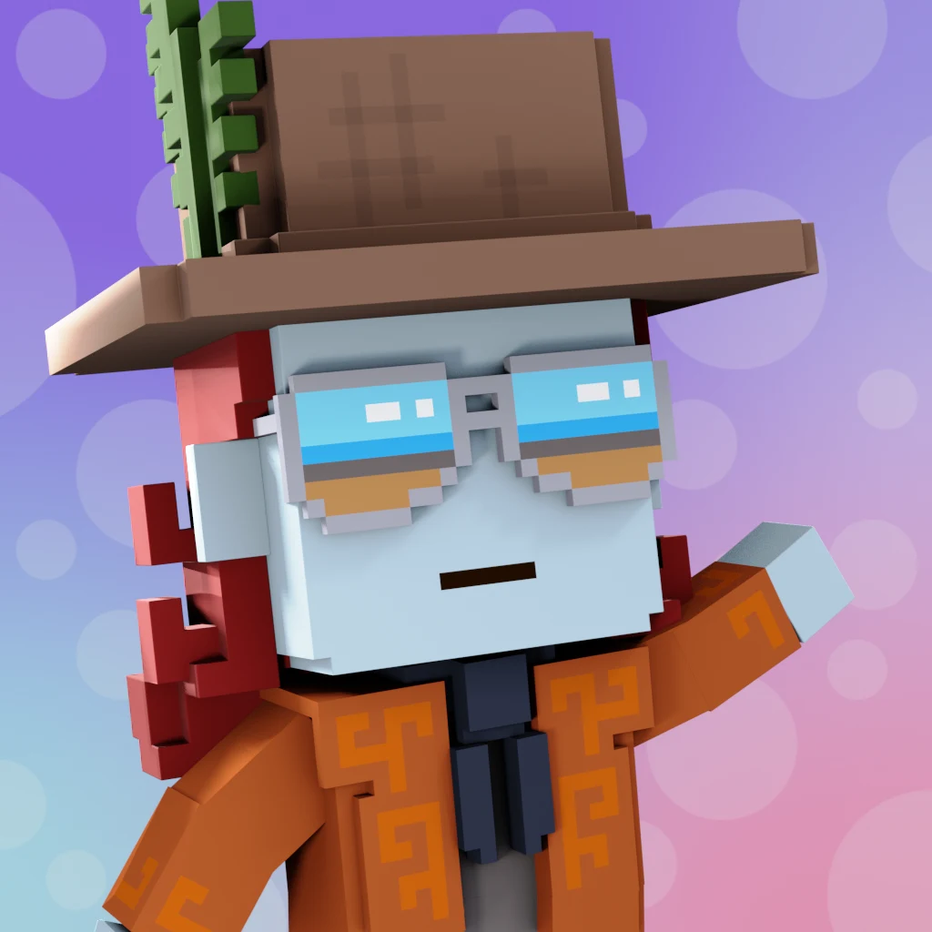 Pirate #5155 voxel render
