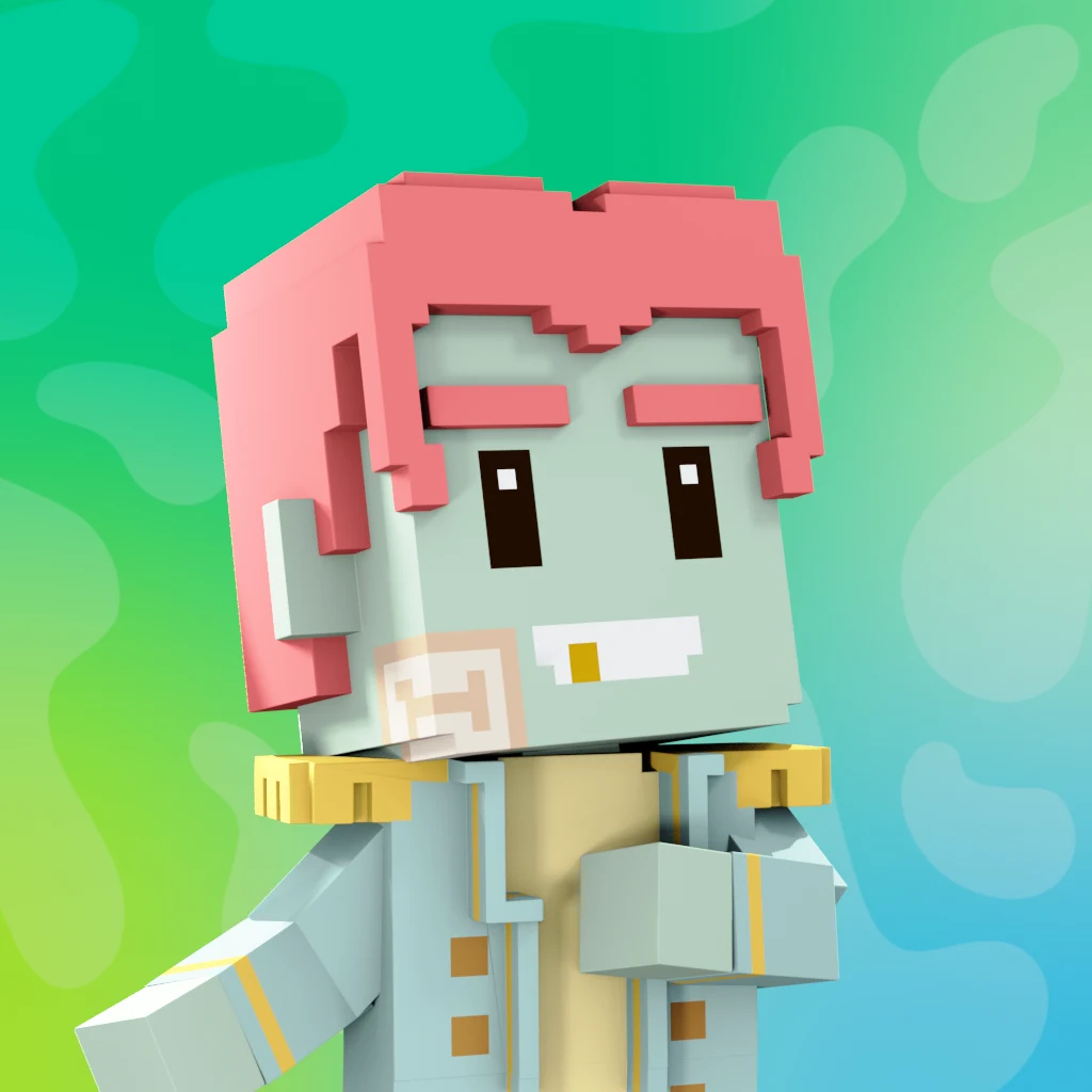 Pirate #5158 voxel render