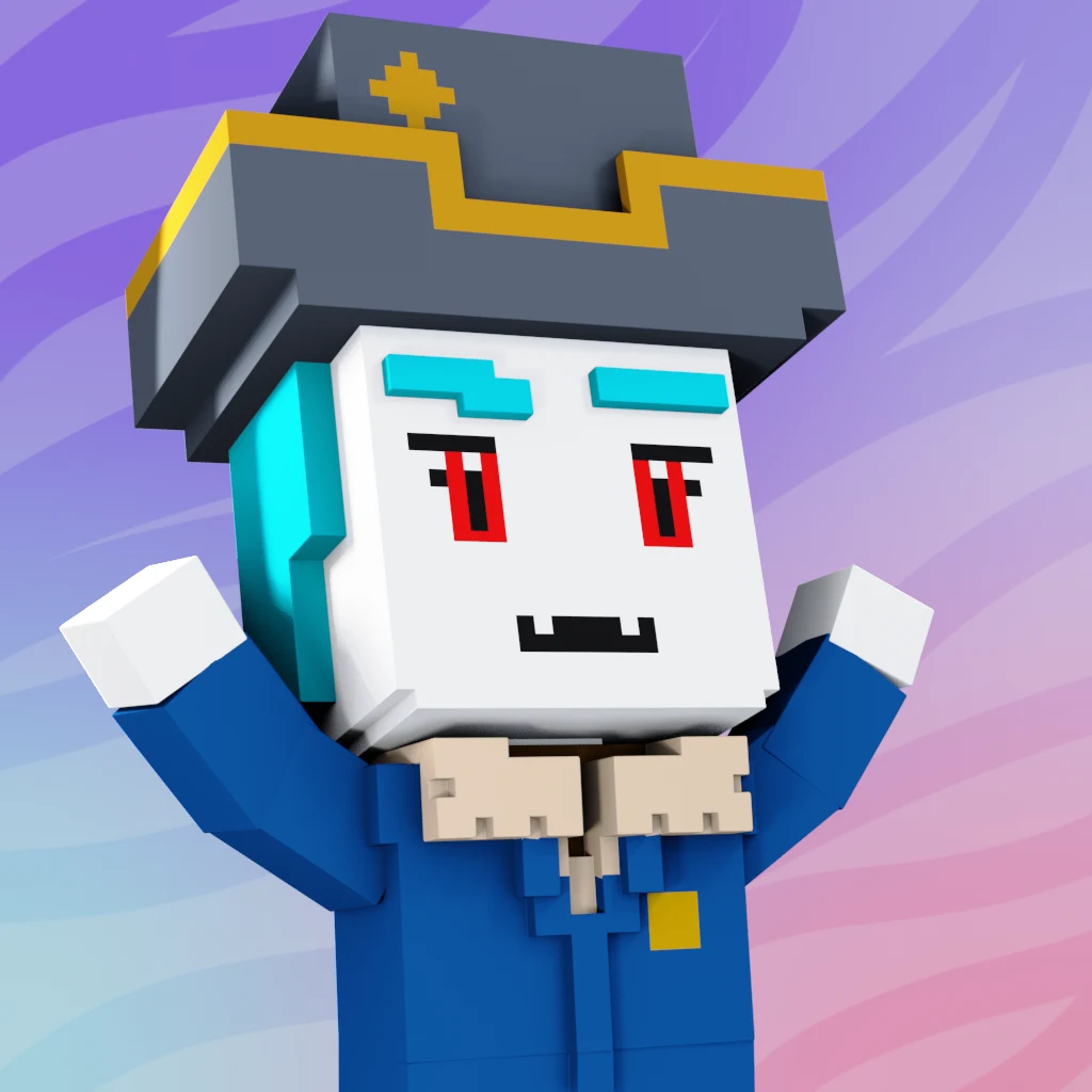 Pirate #5161 voxel render