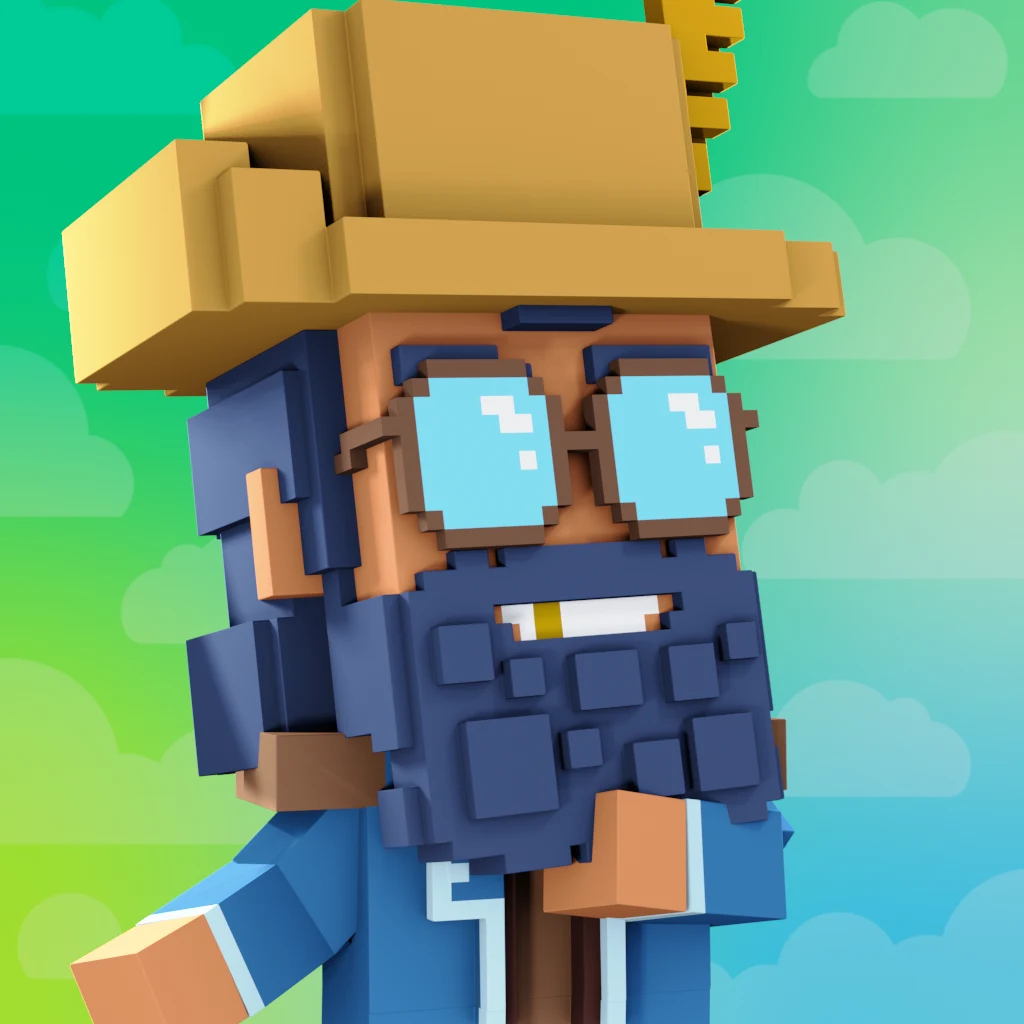 Pirate #5162 voxel render