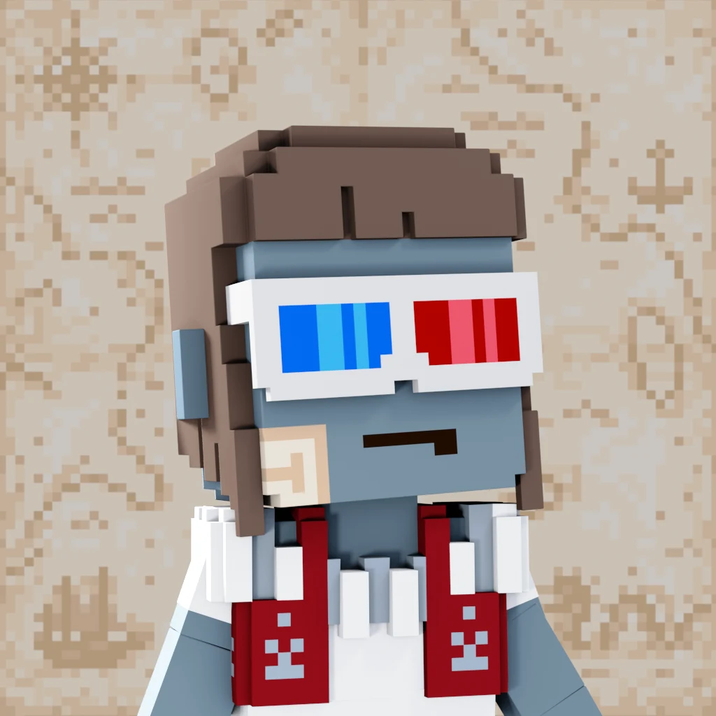 Pirate #5164 voxel render