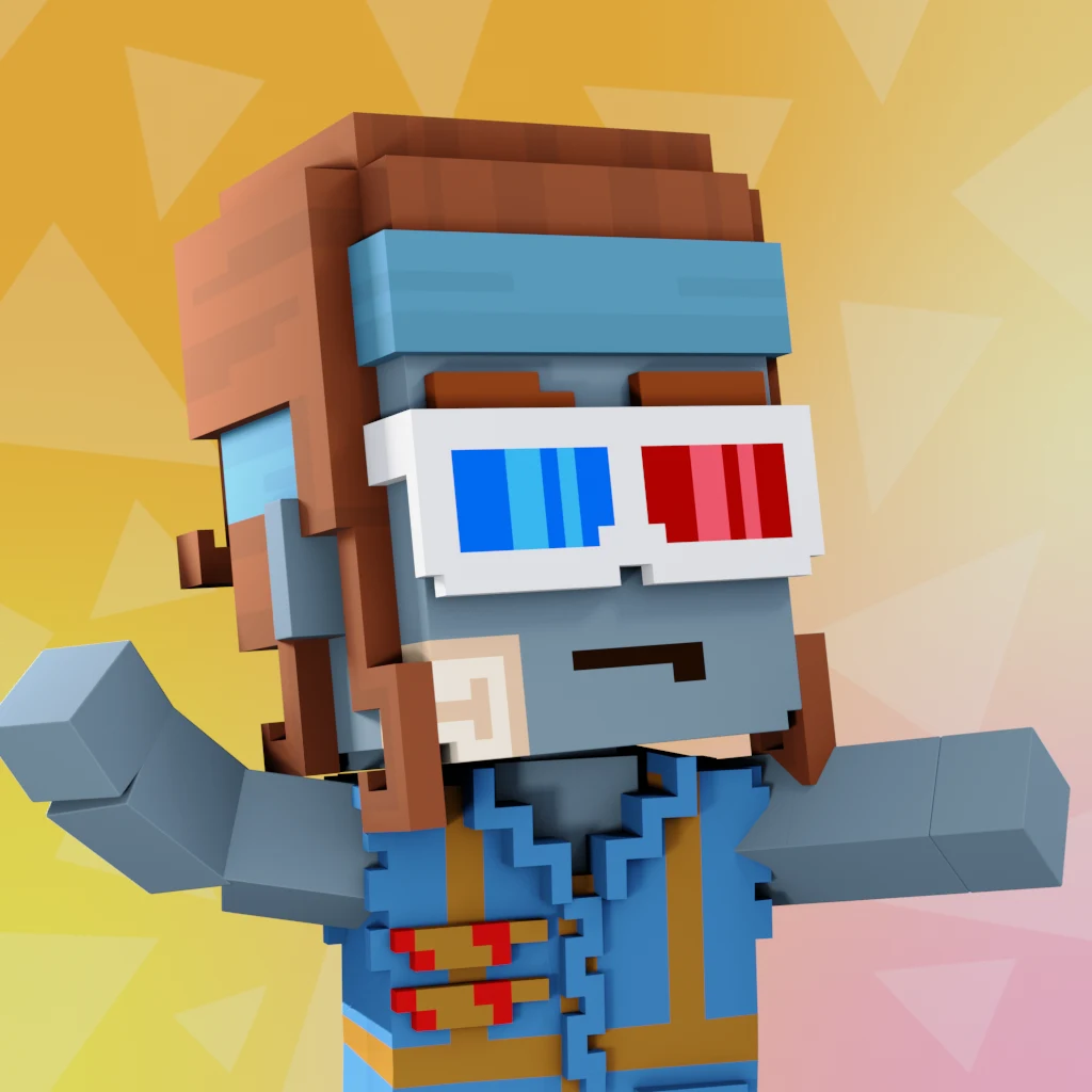 Pirate #5170 voxel render