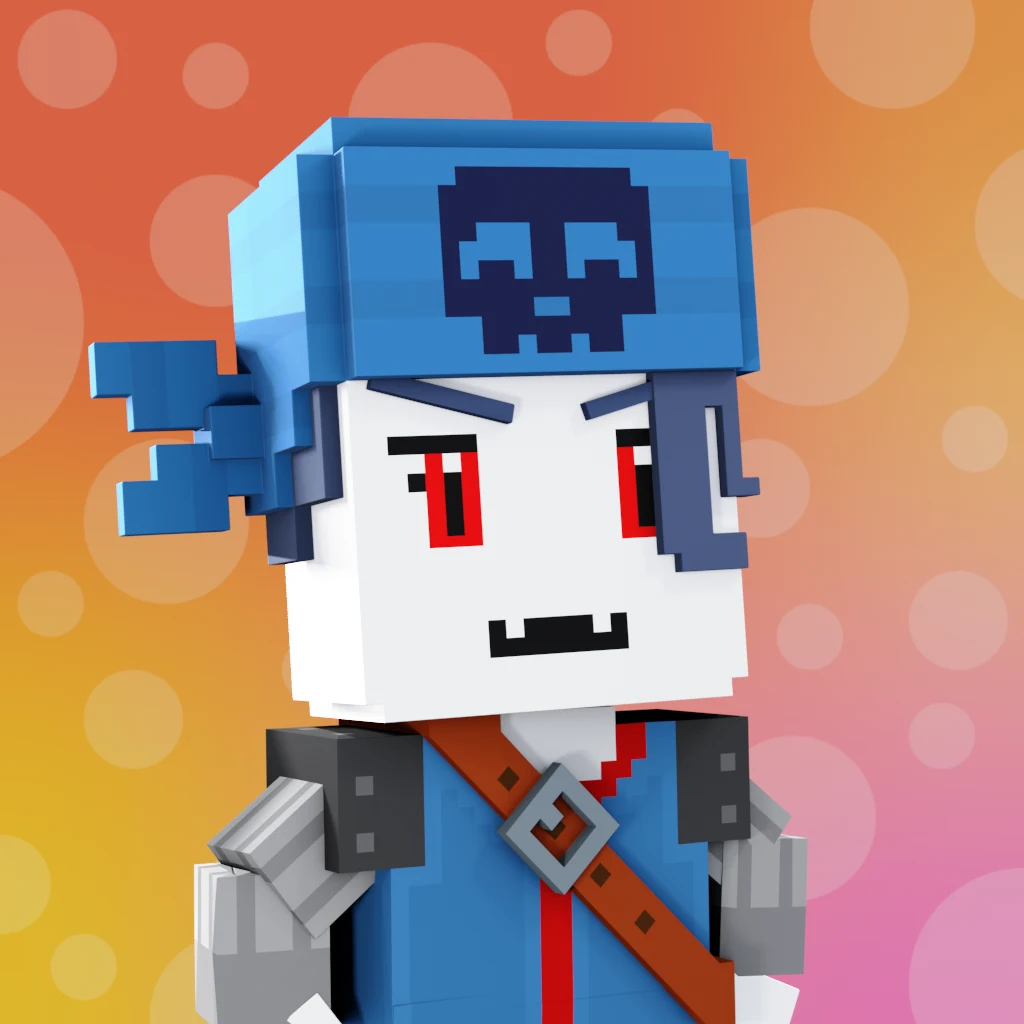 Pirate #5173 voxel render