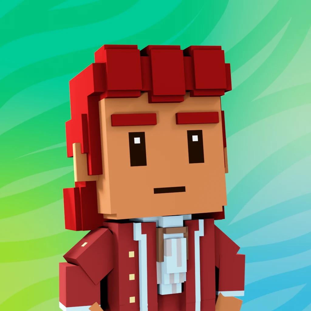 Pirate #5175 voxel render