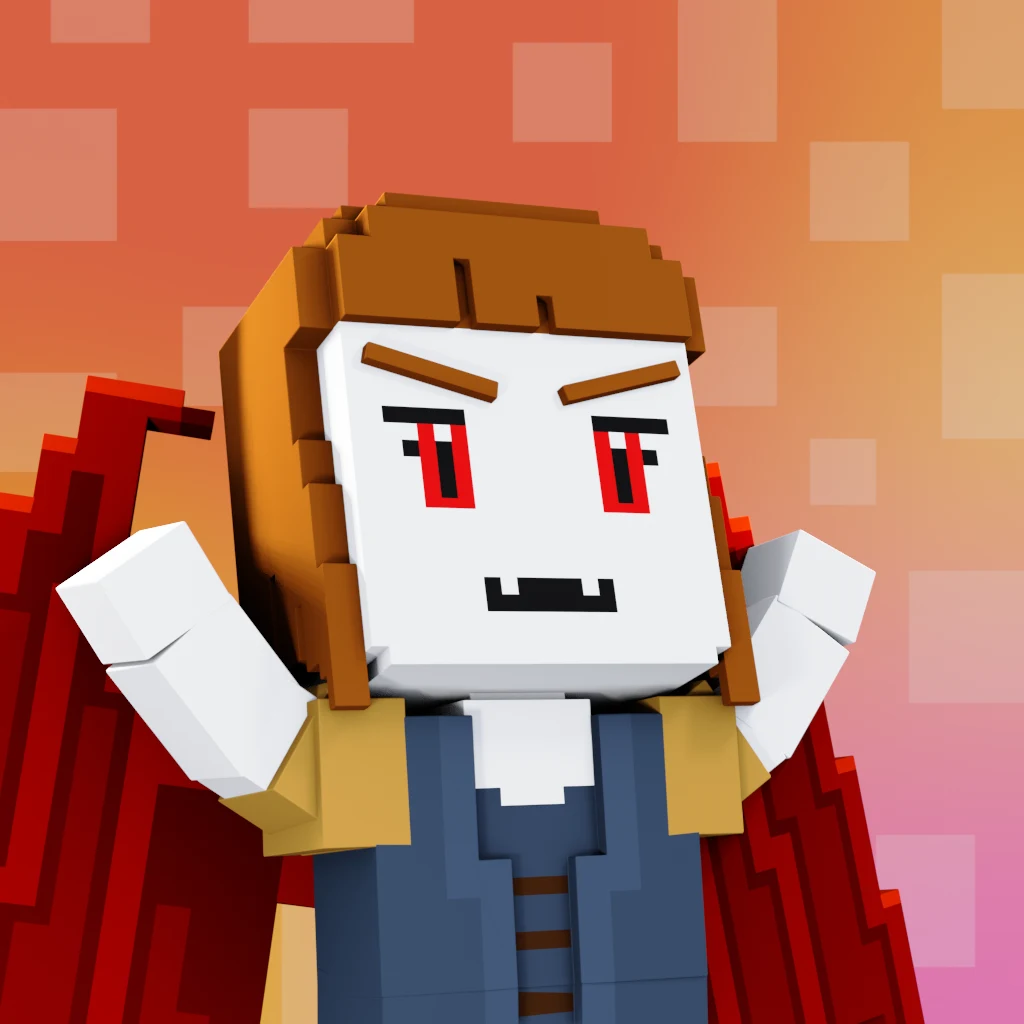 Pirate #5176 voxel render