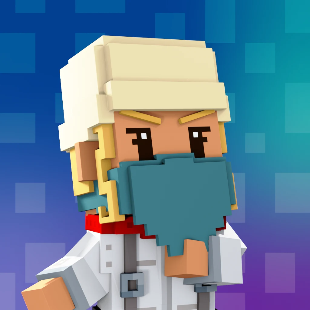 Pirate #5179 voxel render