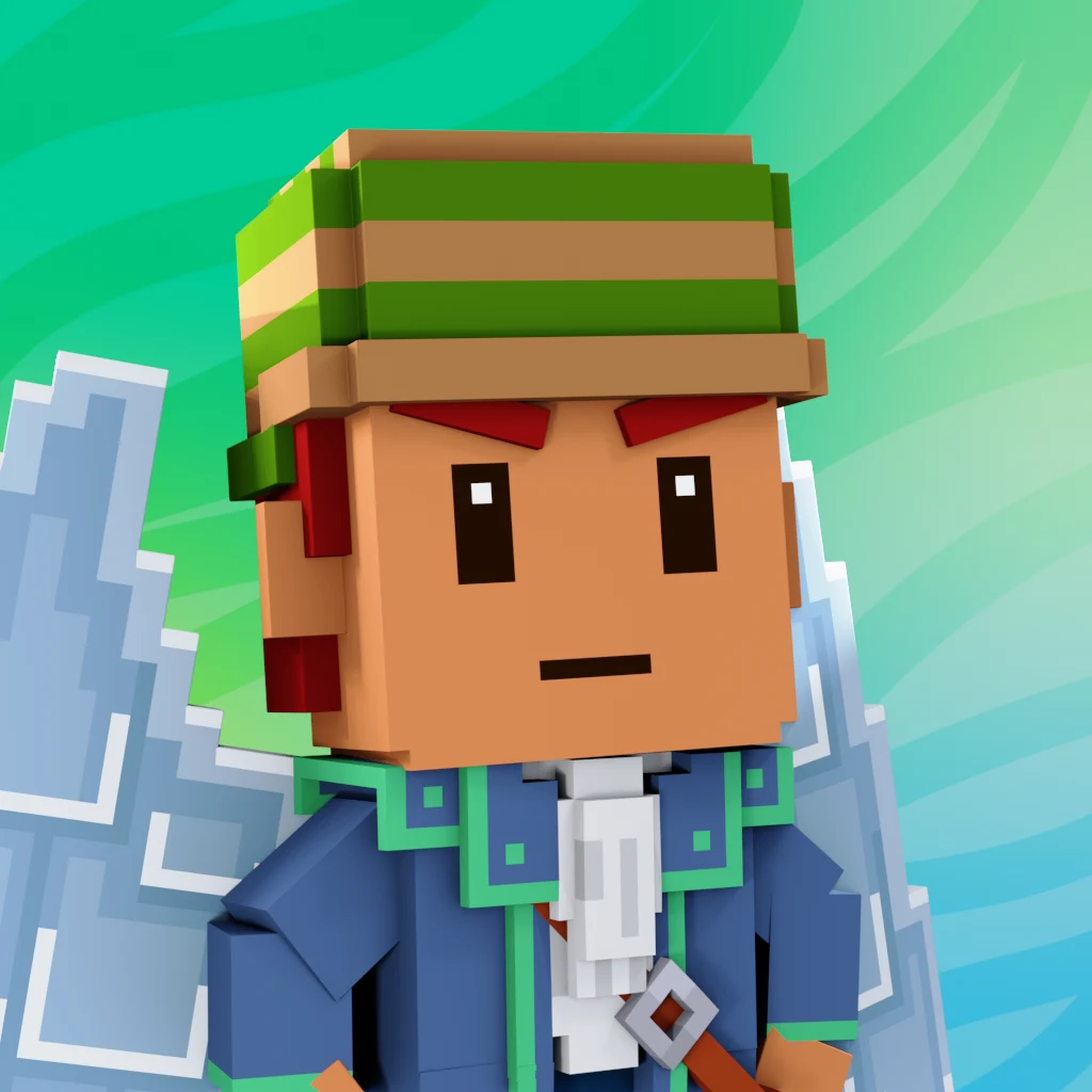 Pirate #5191 voxel render