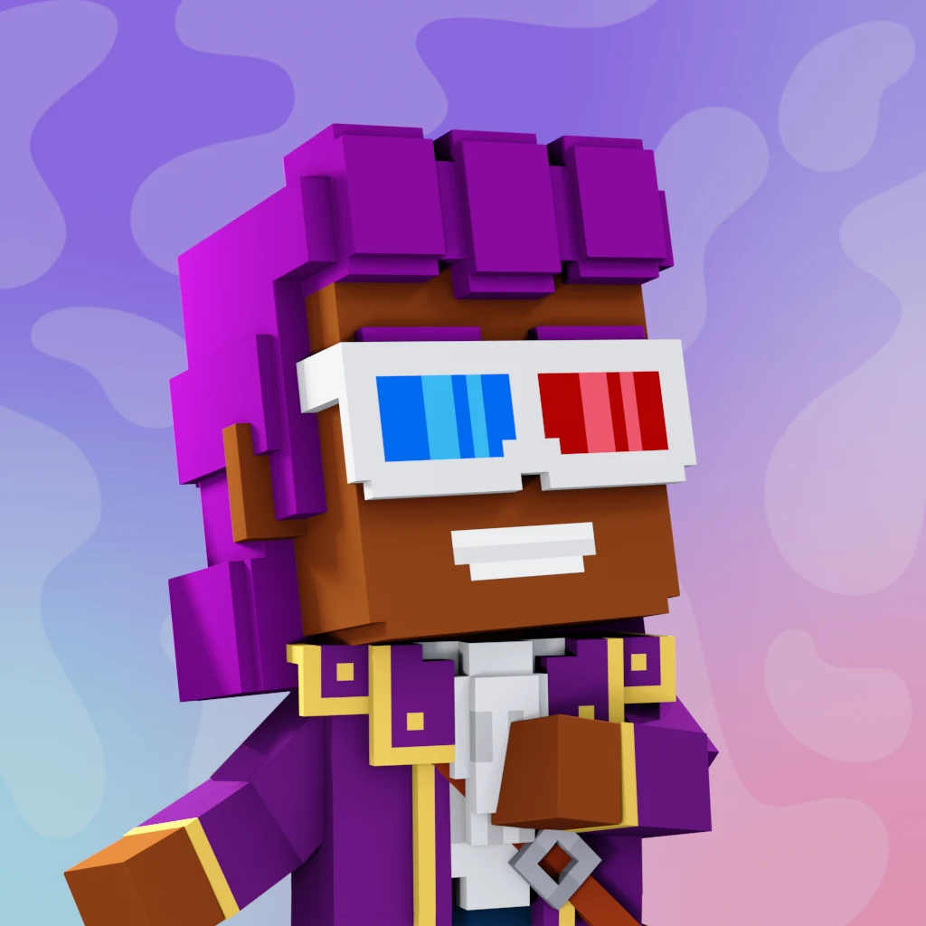 Pirate #5192 voxel render
