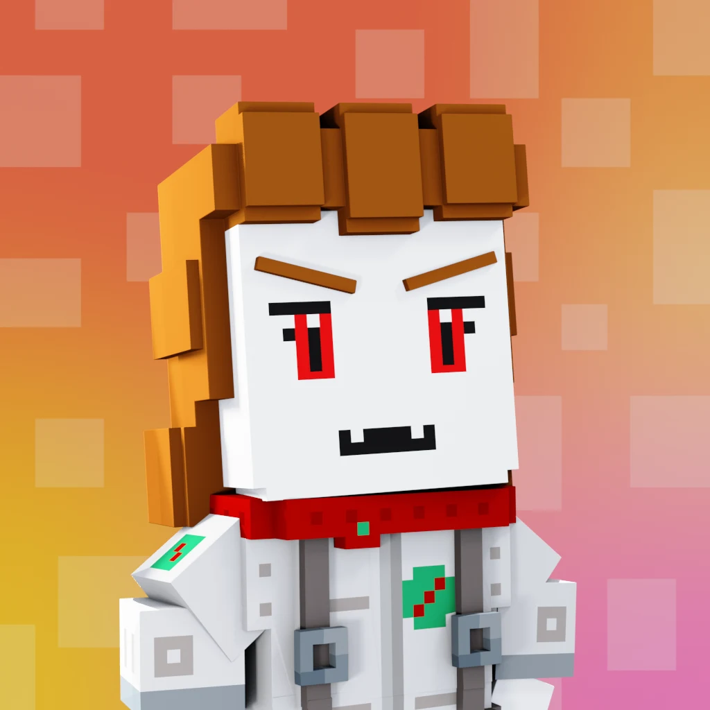 Pirate #5193 voxel render