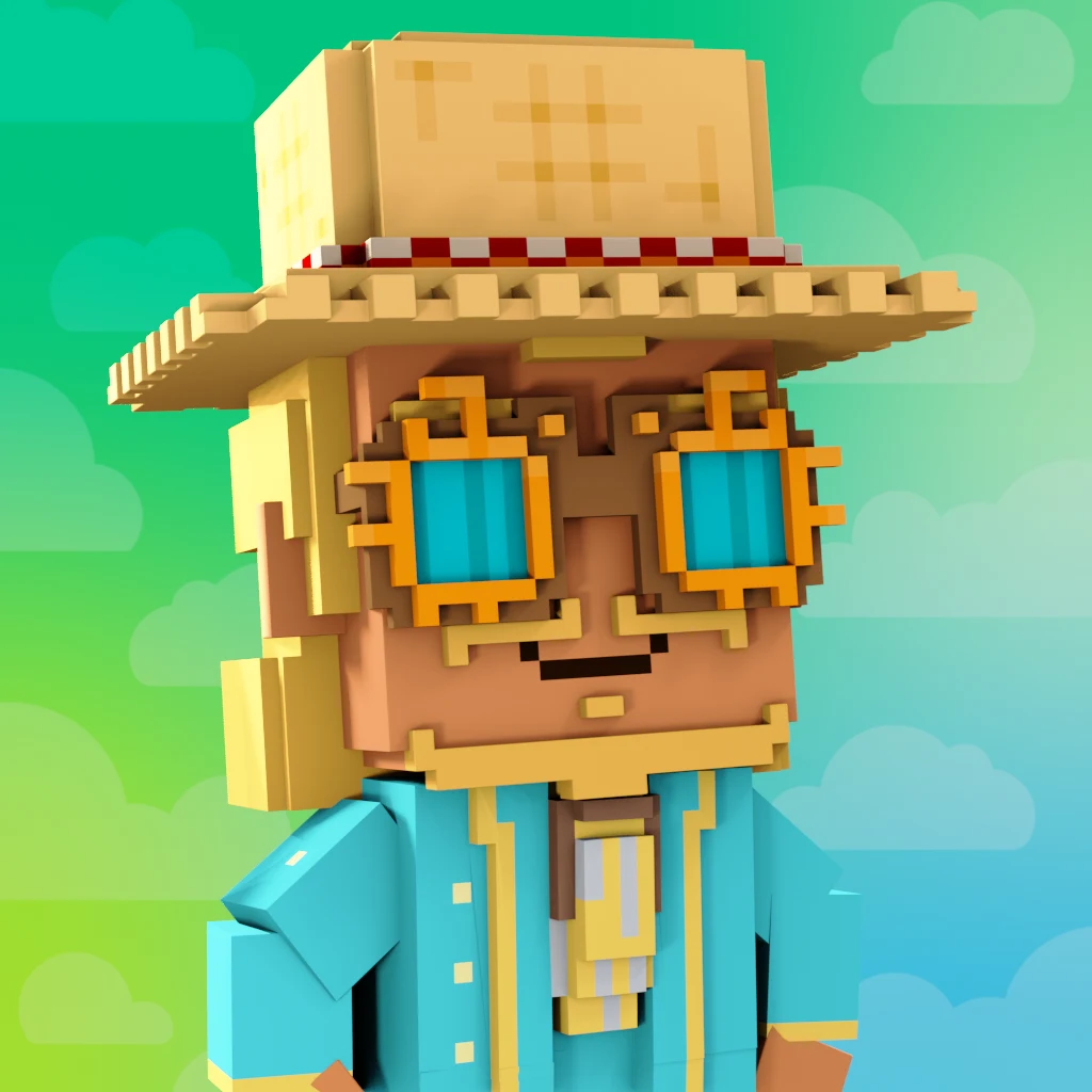 Pirate #5195 voxel render