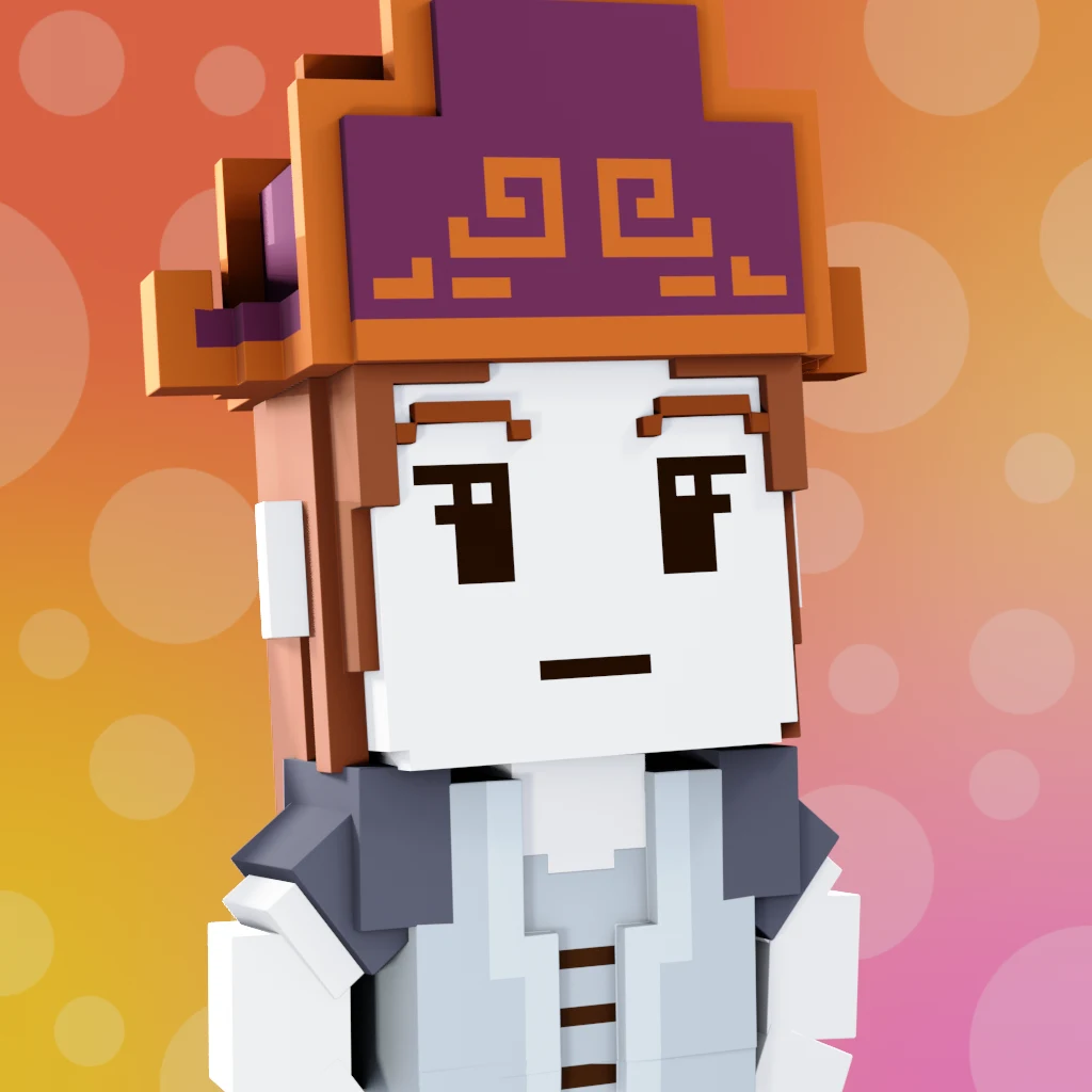 Pirate #52 voxel render