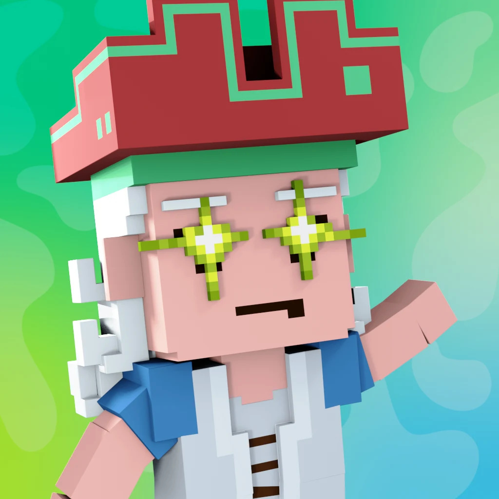 Pirate #5202 voxel render
