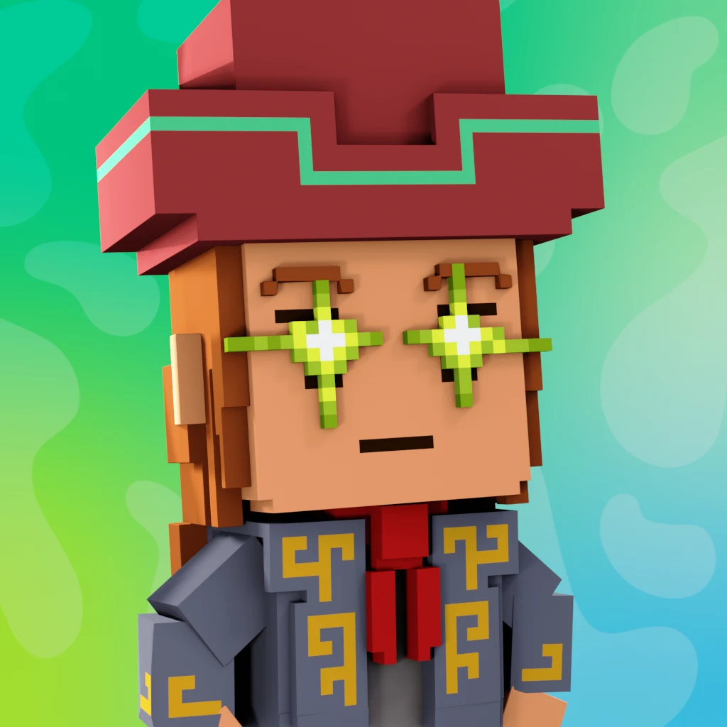 Pirate #5206 voxel render