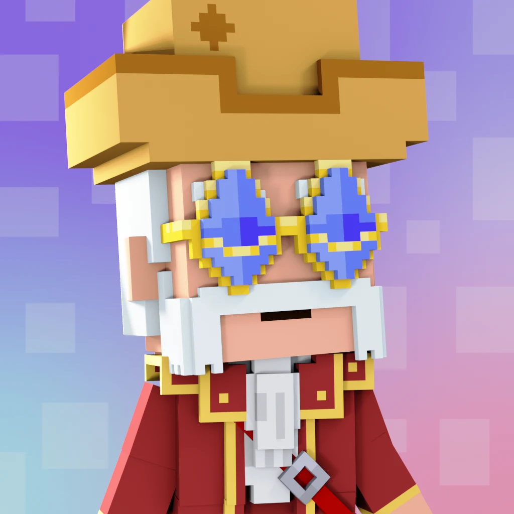 Pirate #5207 voxel render