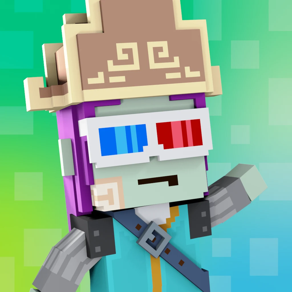 Pirate #5208 voxel render