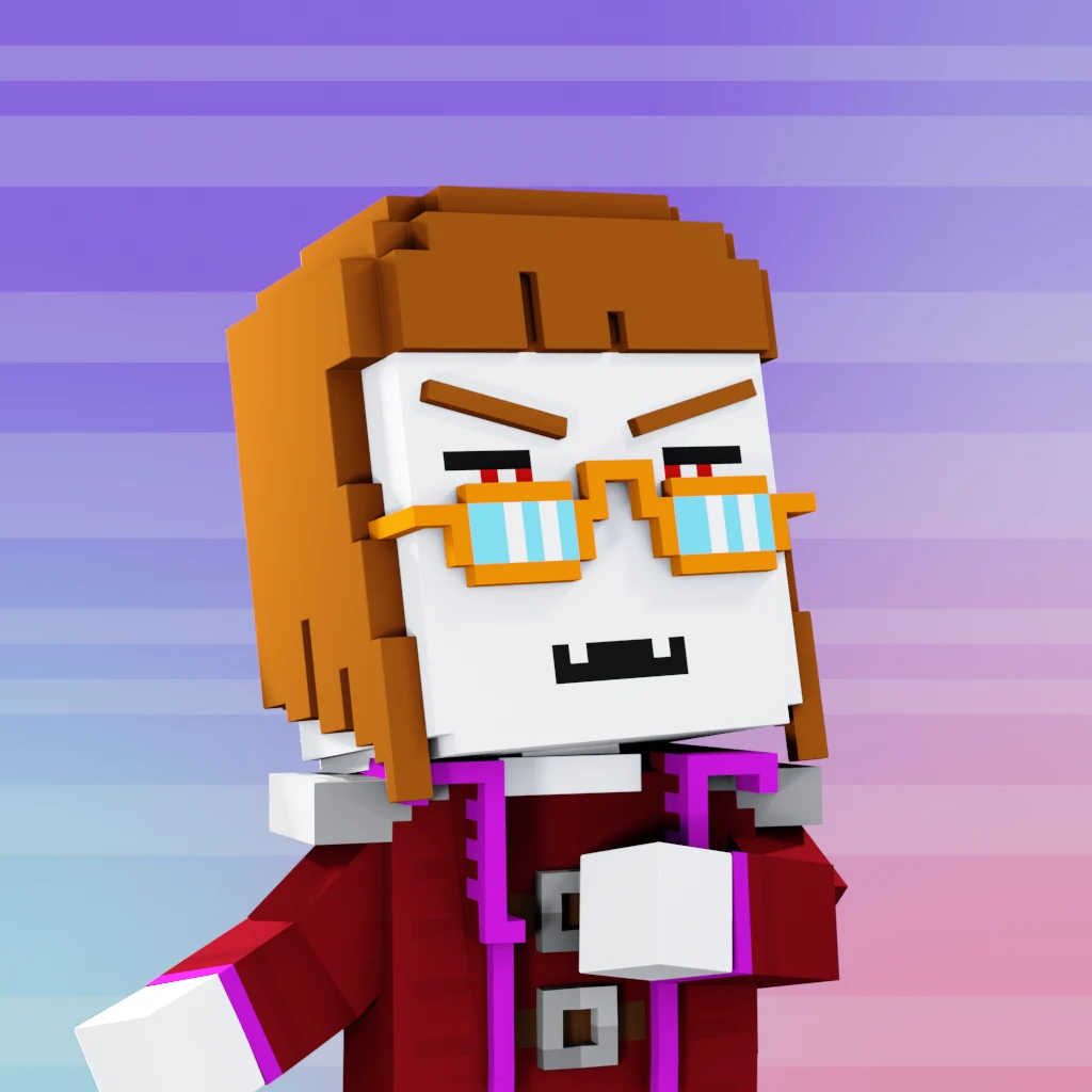 Pirate #5211 voxel render