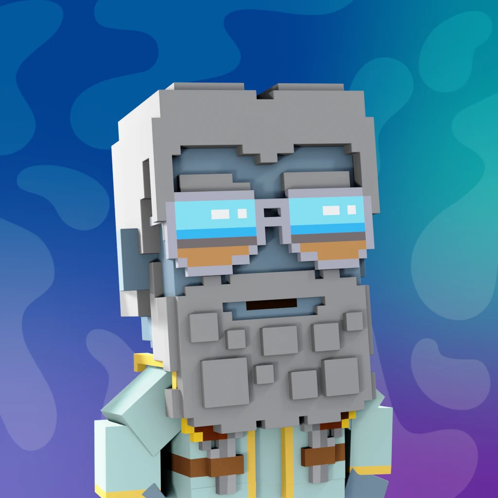 Pirate #5215 voxel render