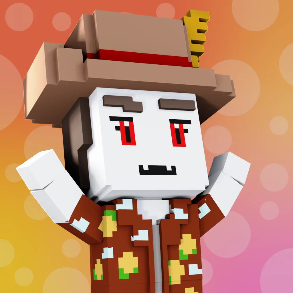 Pirate #5216 voxel render