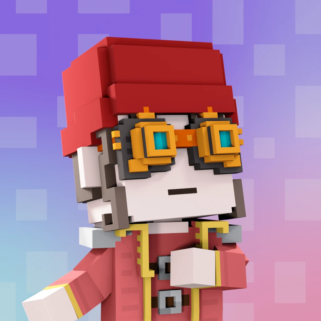 Pirate #5223 voxel render