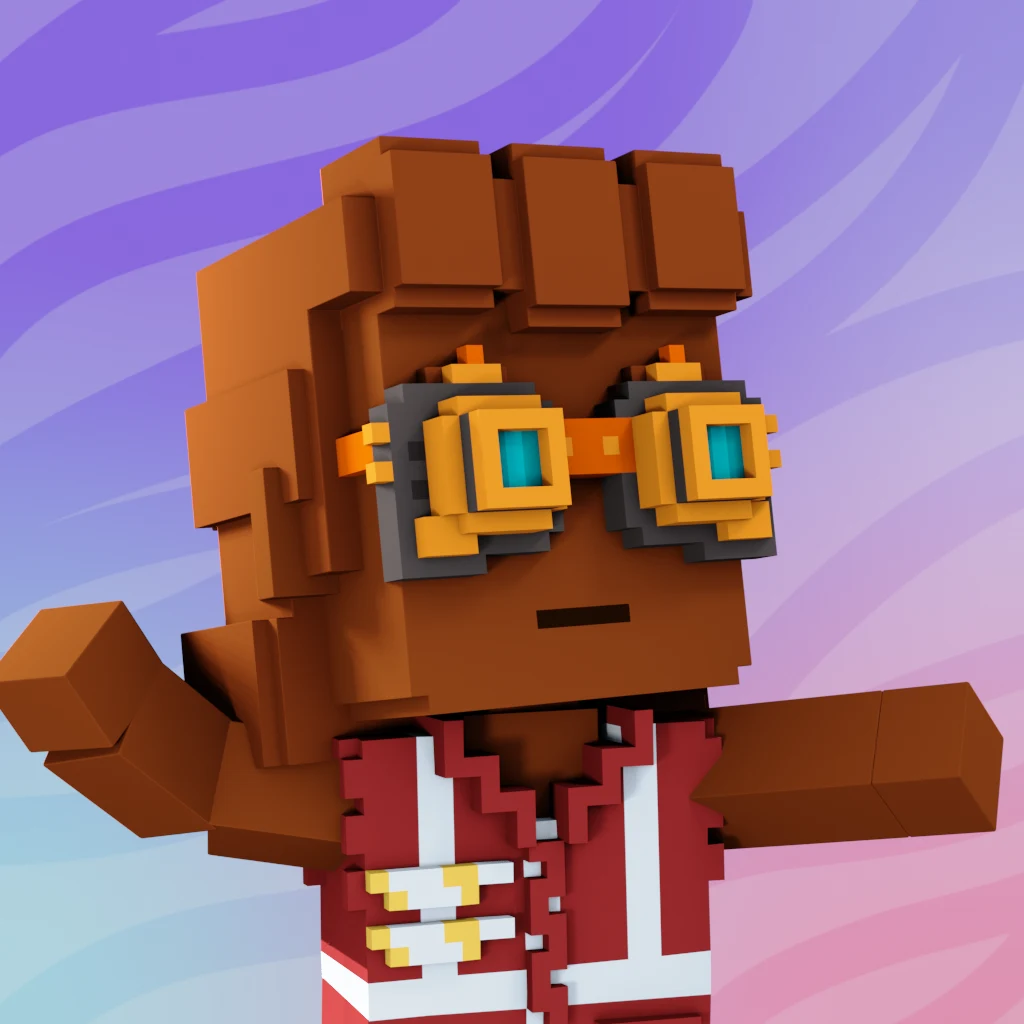Pirate #5229 voxel render