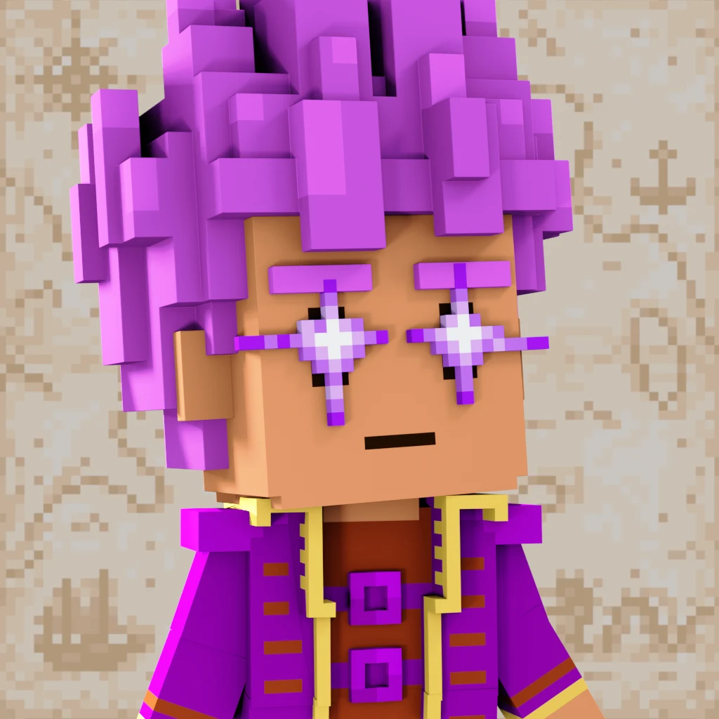 Pirate #5230 voxel render