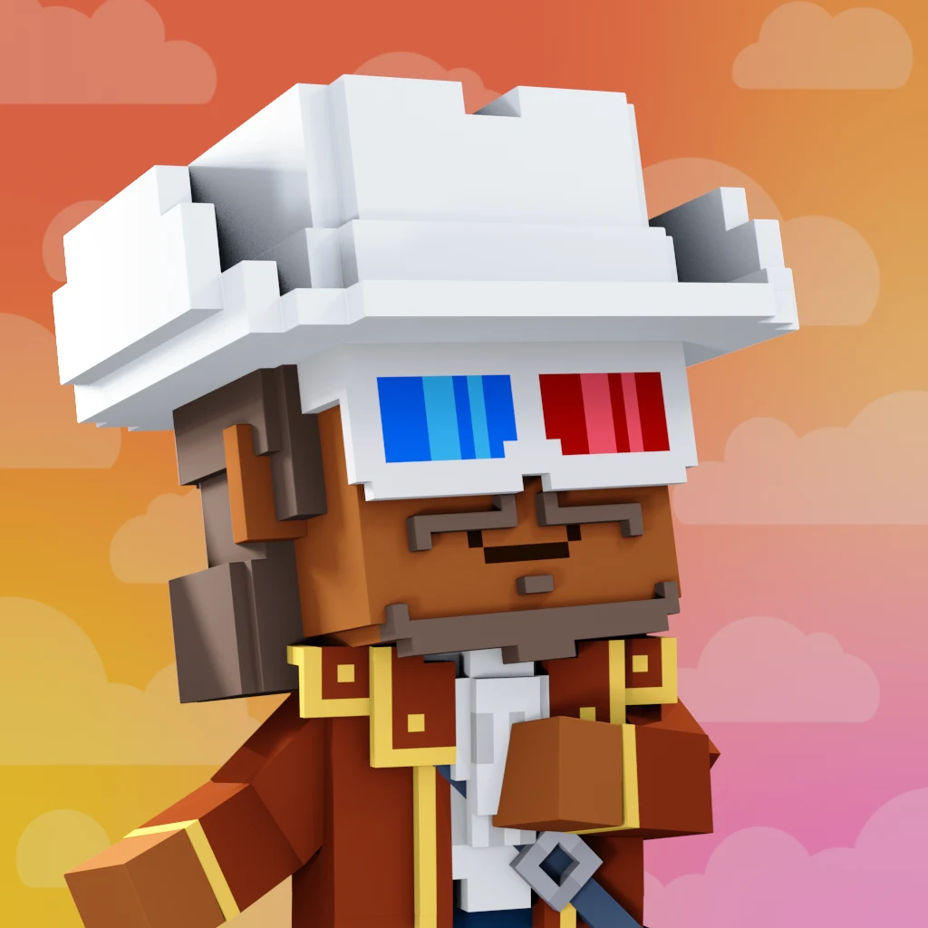 Pirate #5234 voxel render