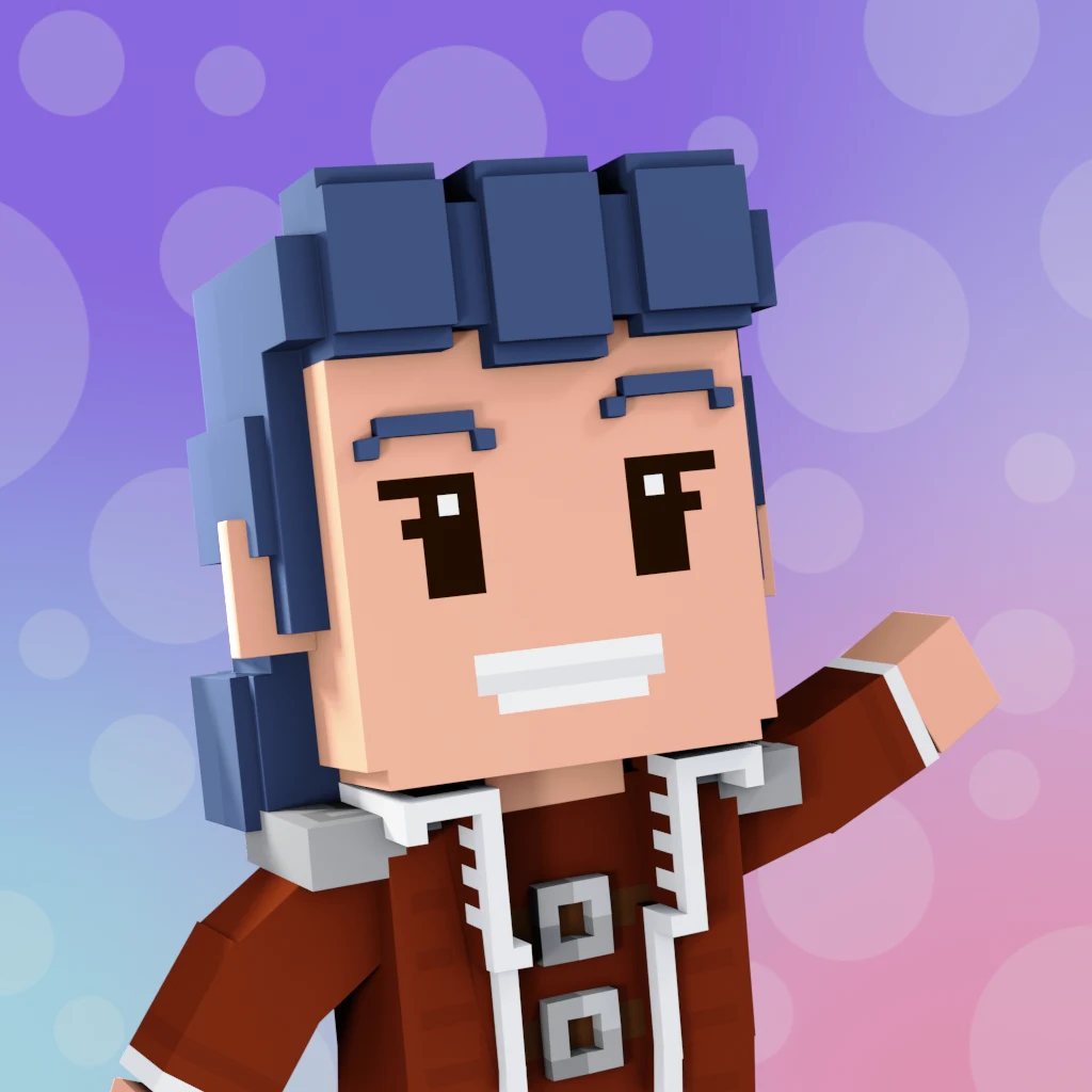 Pirate #5235 voxel render
