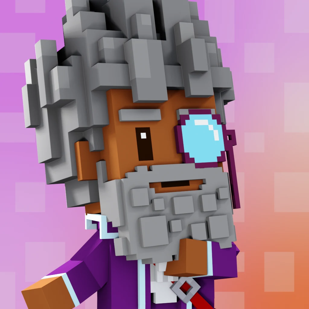Pirate #5240 voxel render