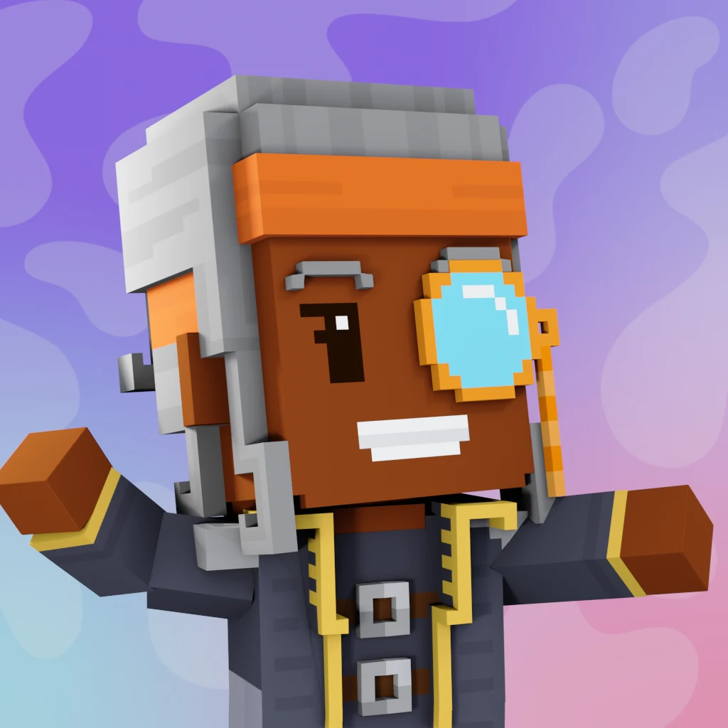 Pirate #5246 voxel render