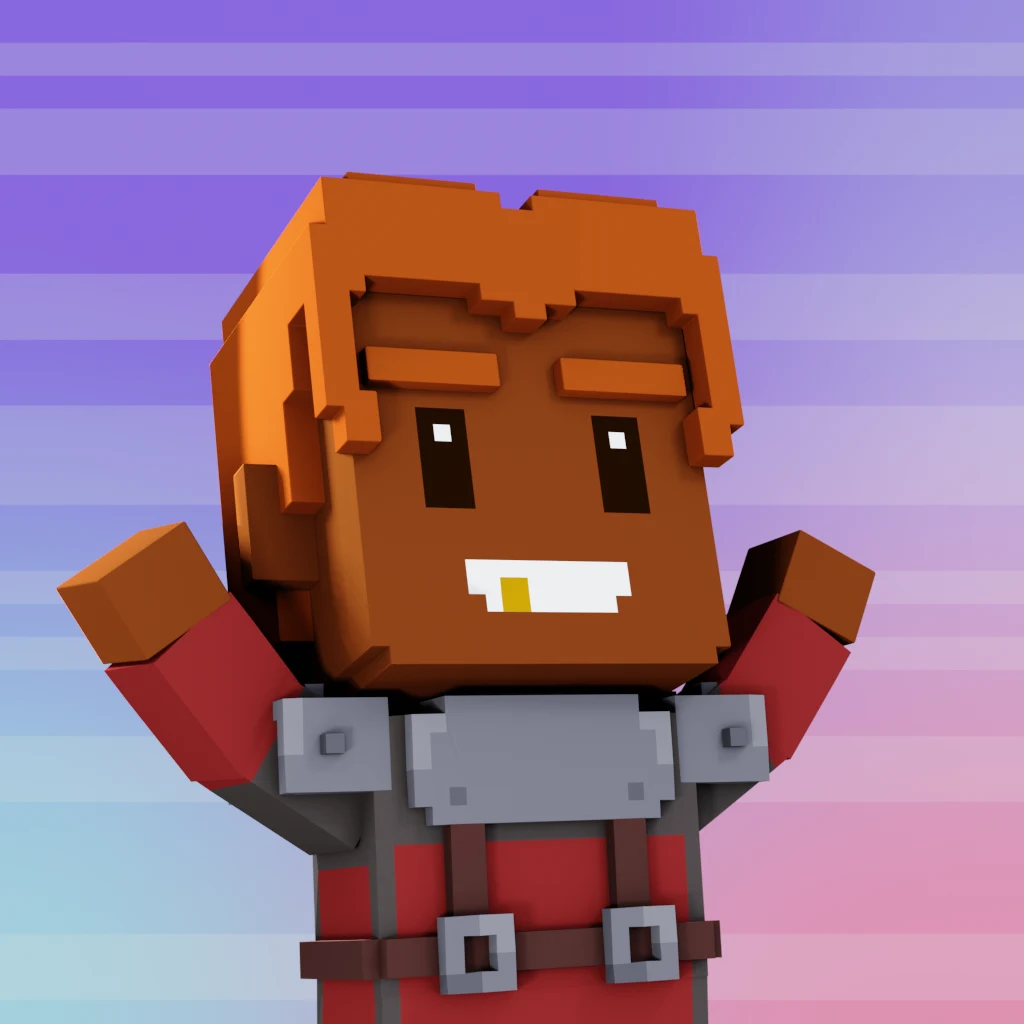 Pirate #5248 voxel render