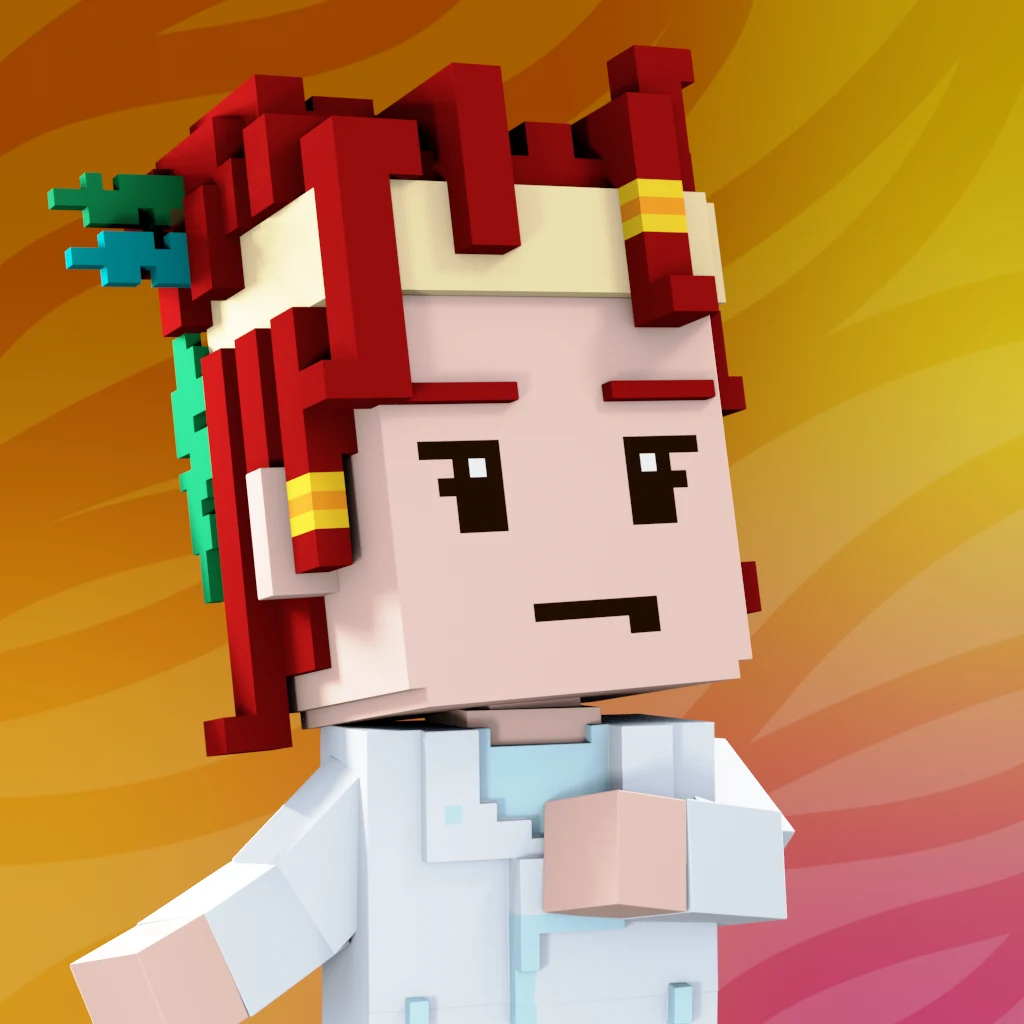 Pirate #5251 voxel render