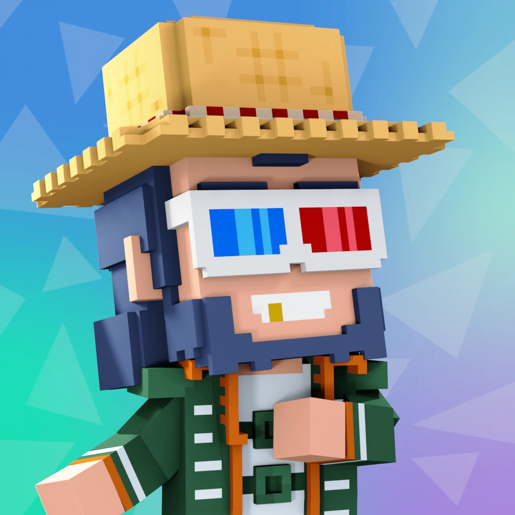 Pirate #5256 voxel render