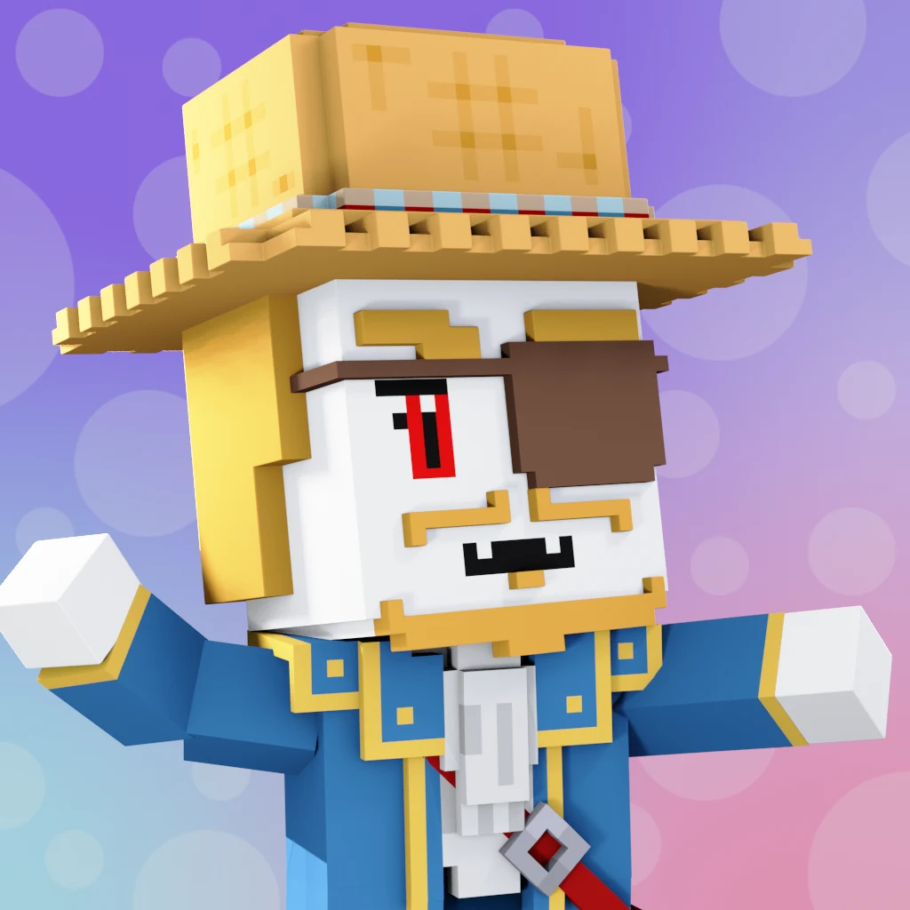 Pirate #5258 voxel render