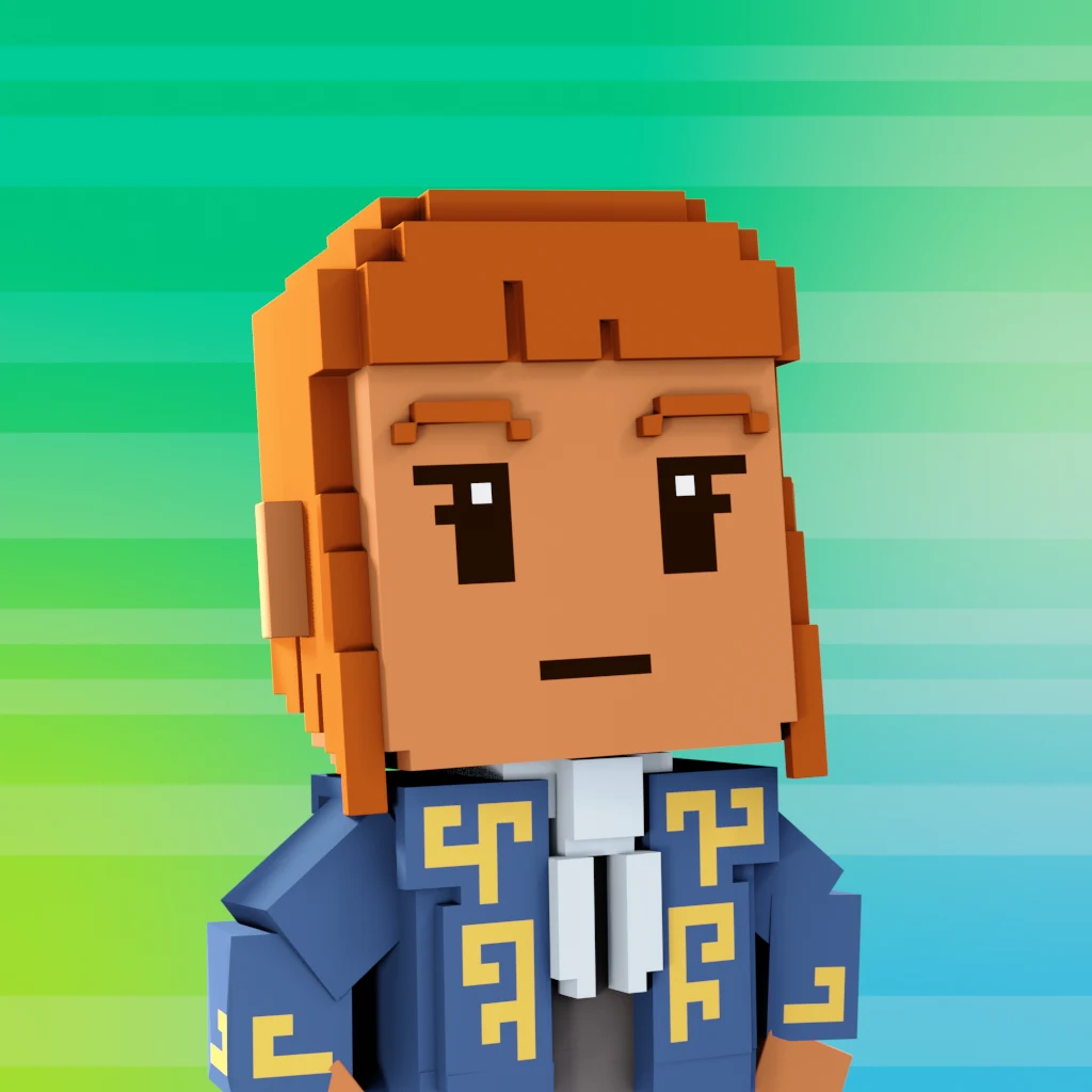 Pirate #5260 voxel render