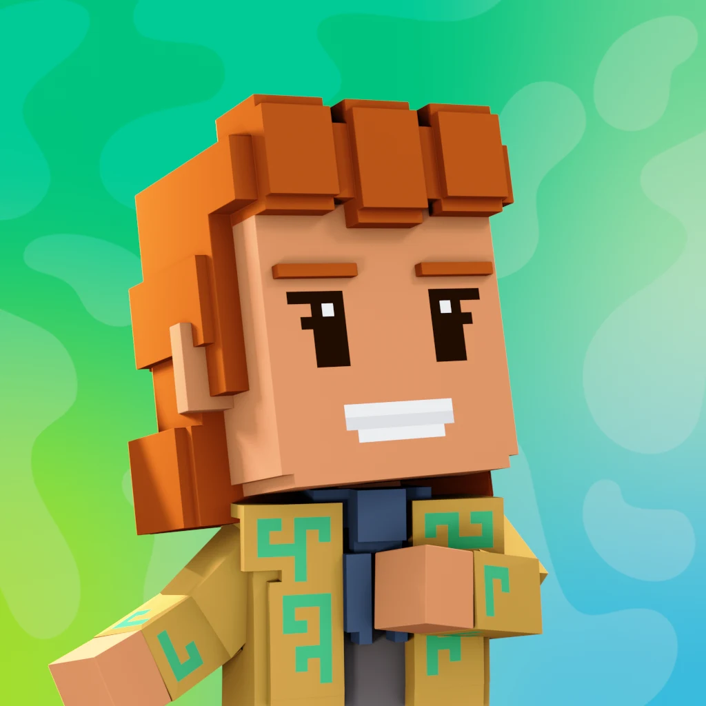 Pirate #5262 voxel render