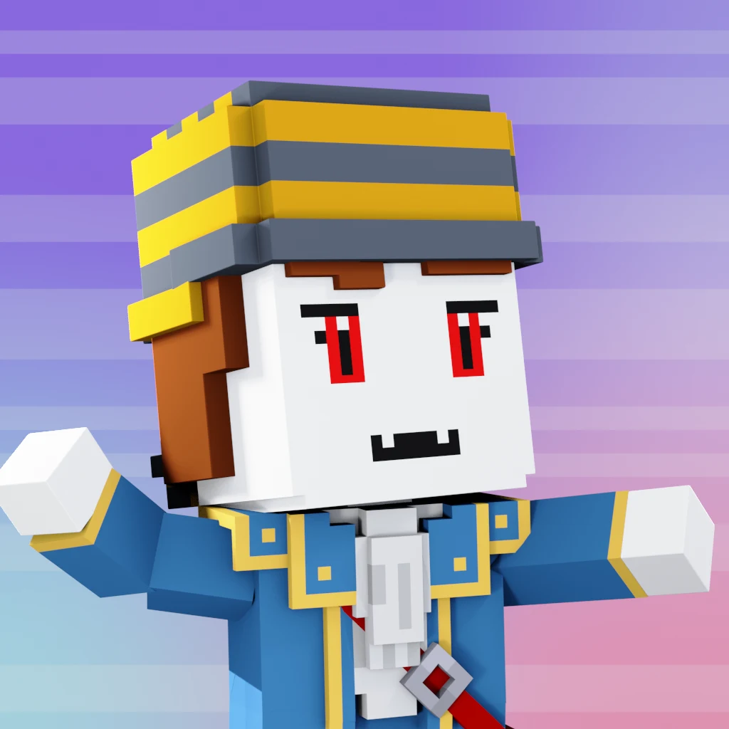 Pirate #5264 voxel render