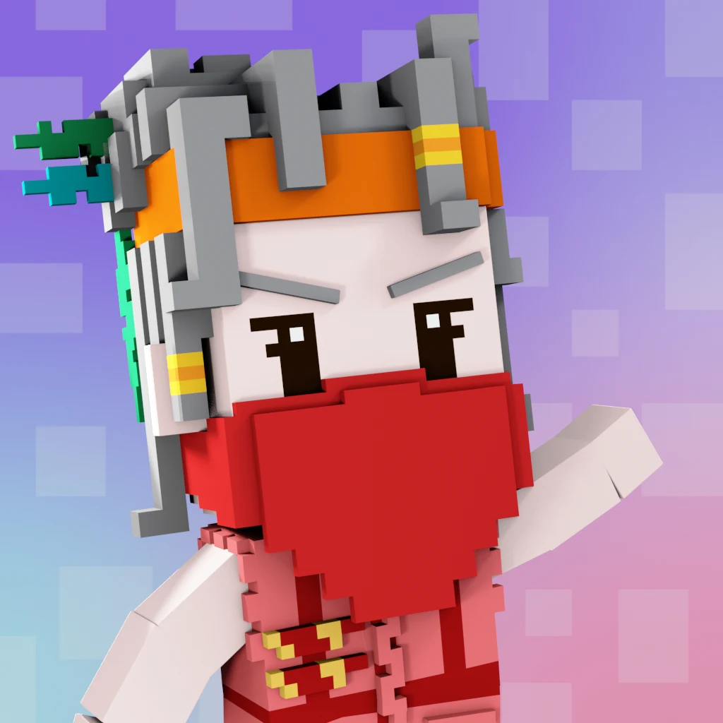 Pirate #5265 voxel render