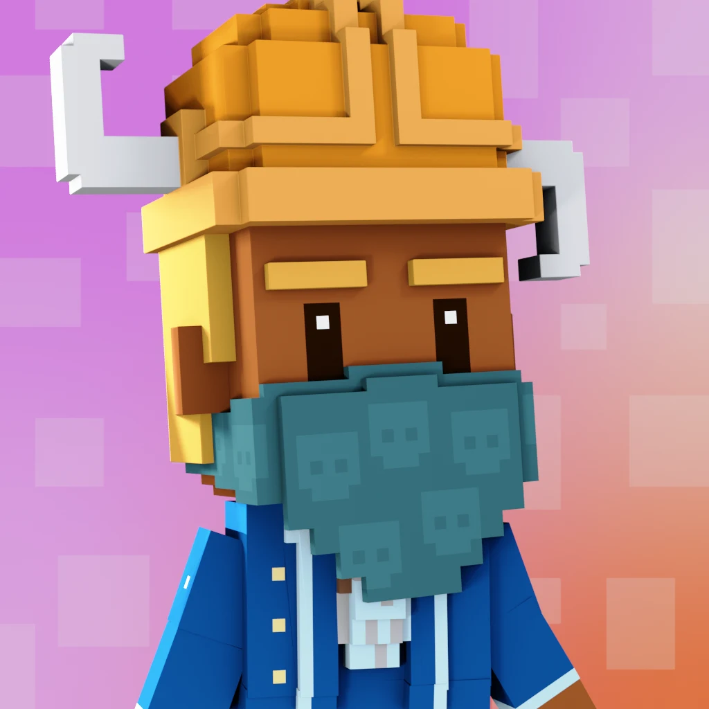Pirate #5268 voxel render